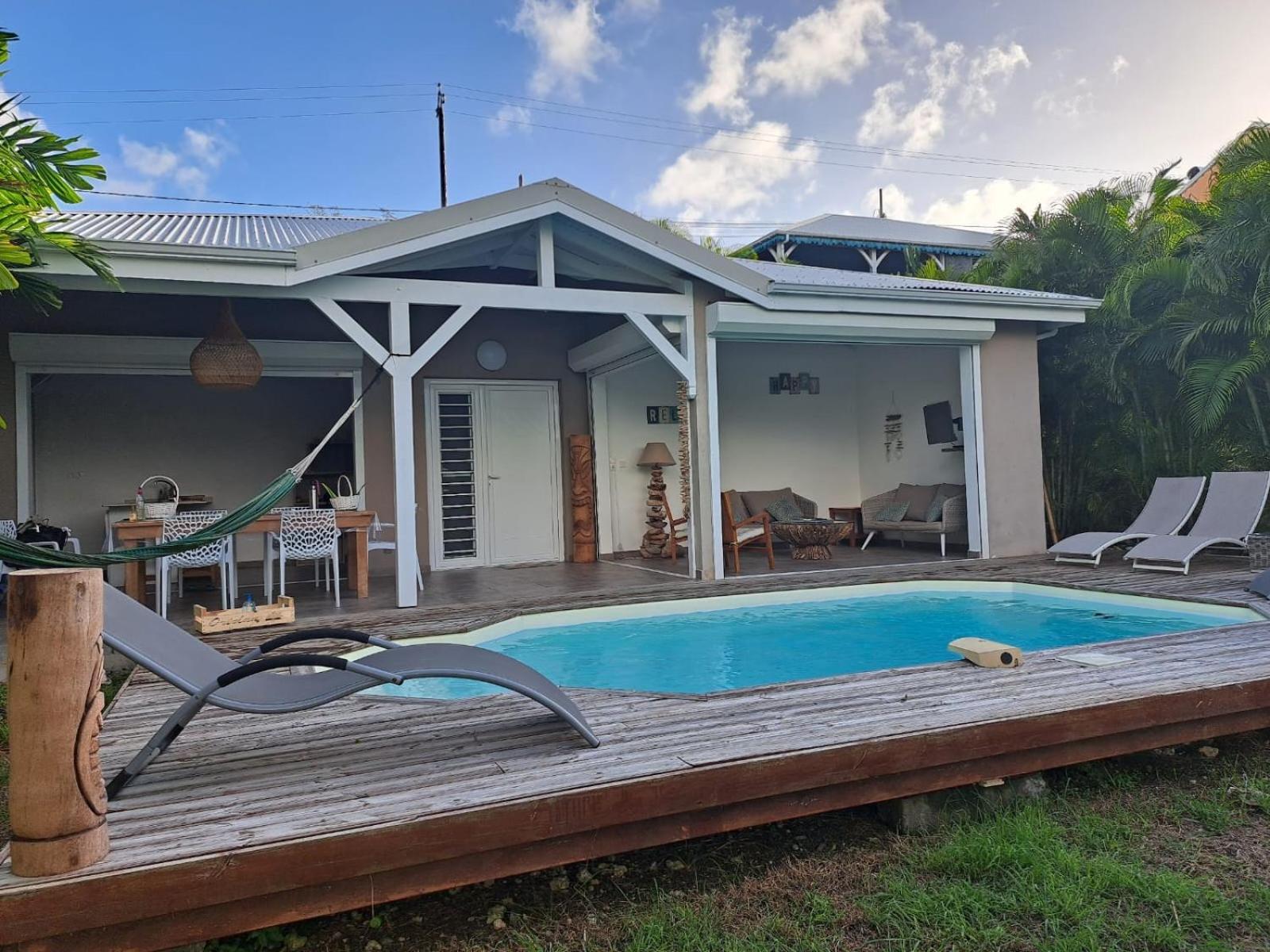 Villa Ana 5 Minutes A Pied Des Plages Sainte-Anne  Extérieur photo